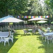 Zomerbar van Village Support Rangaroon de Leie in Deinze 